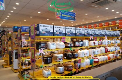 Kệ siêu thị điện máy đồ gia dụng tại Đồng Nai