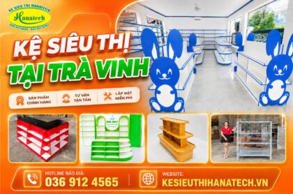 Kệ siêu thị tại Trà Vinh