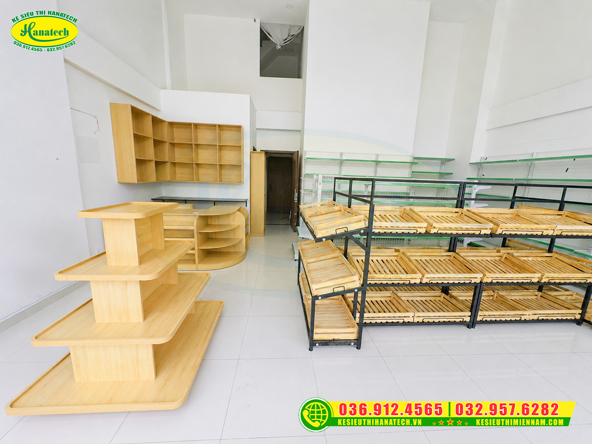 Kệ siêu thị tại Hậu Giang