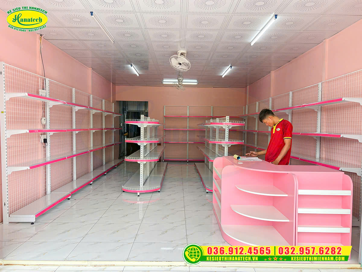 Giá kệ siêu thị Bình Phước