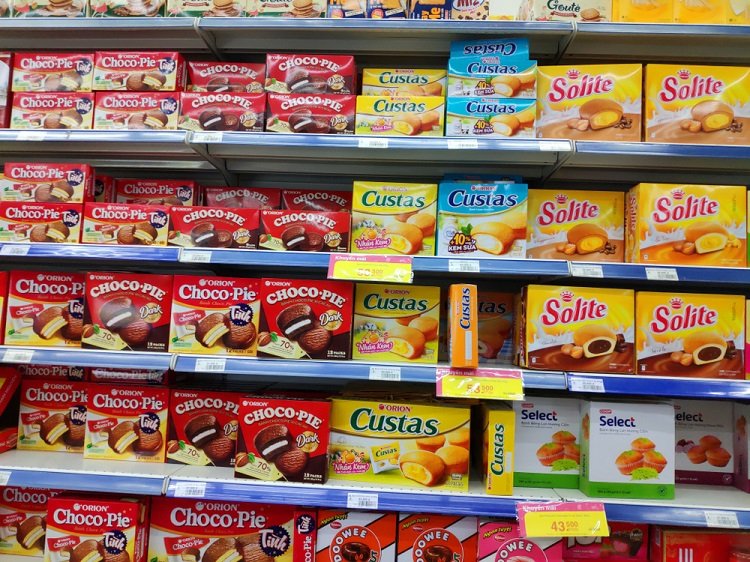 Cách trưng bày cửa hàng tạp hóa