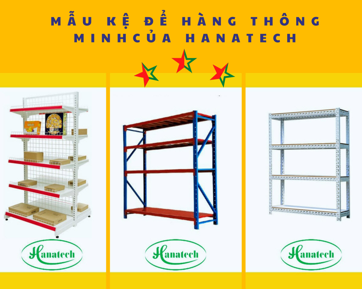 mẫu kệ chứa hàng - để hàng thông minh