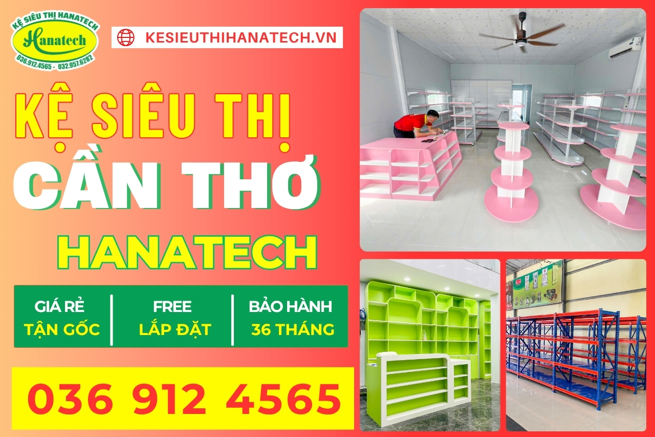 Kệ siêu thị tại Cần Thơ