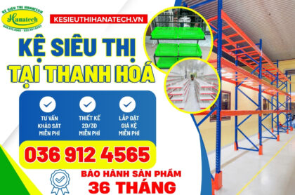 Kệ siêu thị tại Thanh Hóa