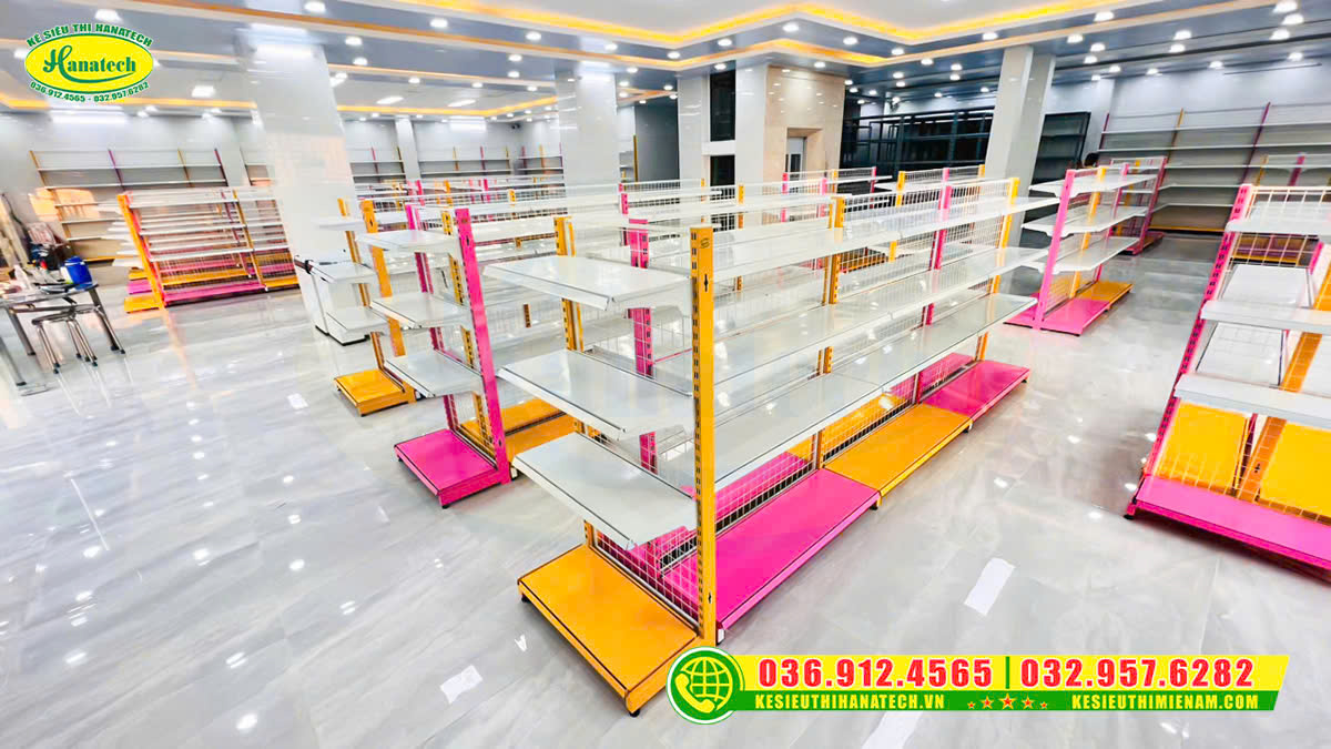 Kệ siêu thị tại Bắc Ninh