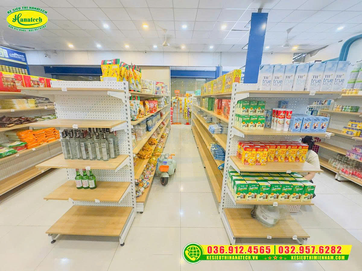 Kệ siêu thị tại Thanh Hoá