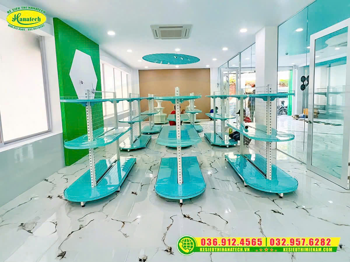 Kệ siêu thị Vĩnh Phúc