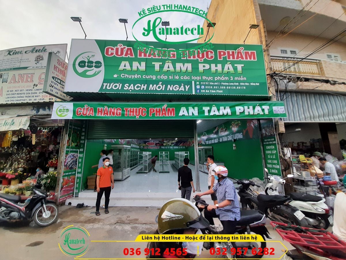 Kệ siêu thị Mini tại Biên Hòa Đồng Nai