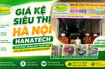 Giá kệ siêu thị Hà Nội
