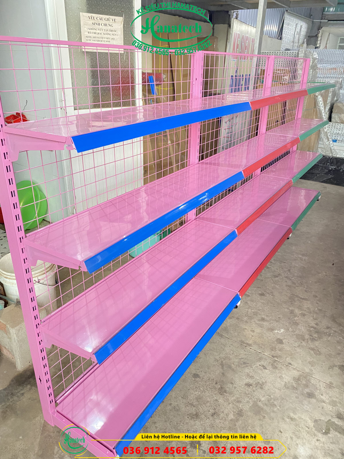 Giá kệ siêu thị trưng bày sản phẩm tại Kiên Giang