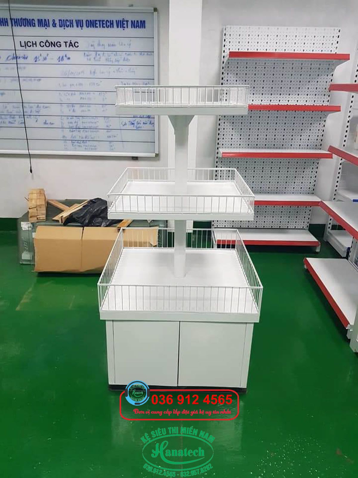 Giá kệ siêu thị trưng bày sản phẩm tại Kiên Giang