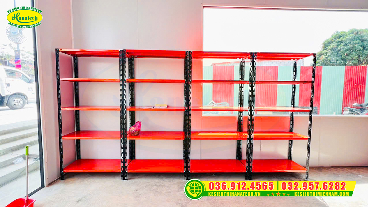 Giá kệ siêu thị tại Điện Biên Hanatech