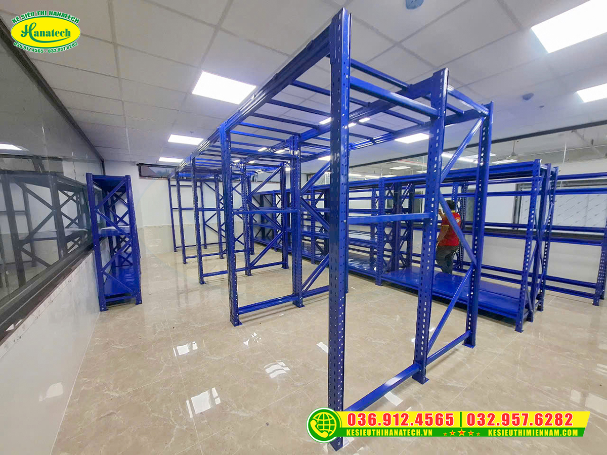 Giá kệ siêu thị tại Điện Biên Hanatech