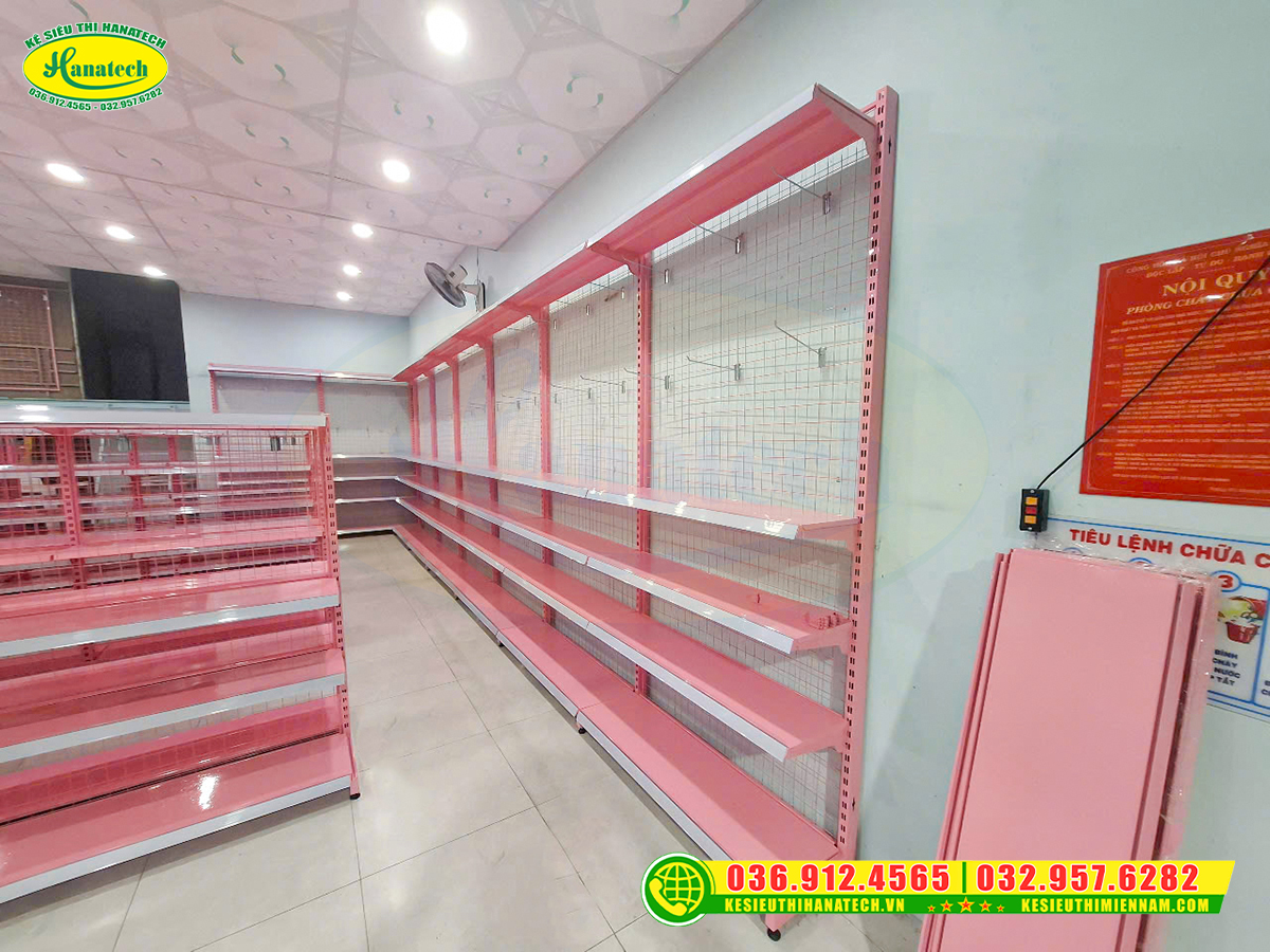Giá kệ siêu thị tại Bắc Kạn