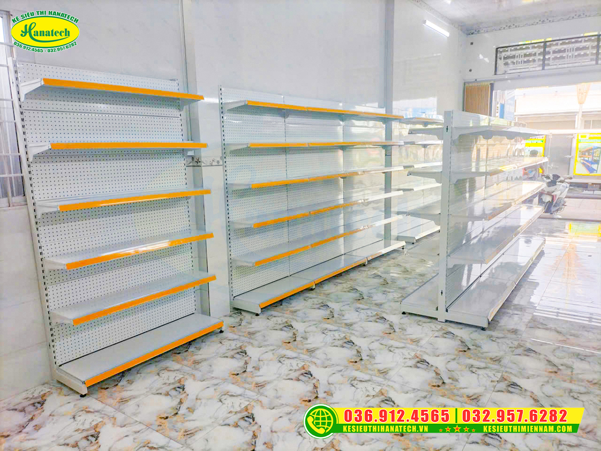 Giá kệ siêu thị tại Điện Biên Hanatech