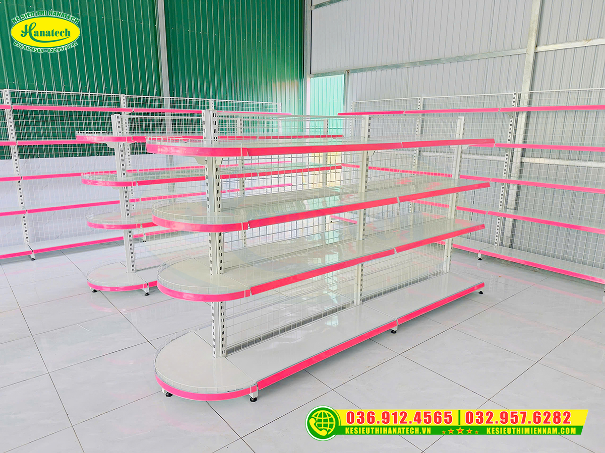 Giá kệ siêu thị tại Điện Biên Hanatech