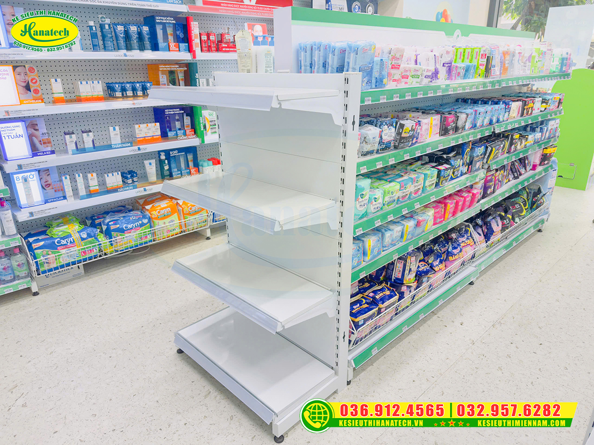 Giá kệ siêu thị tại Cao Bằng Hanatech