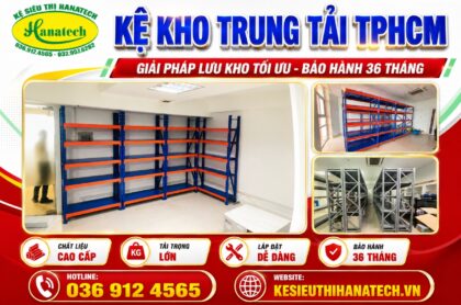 Giá kệ kho trung tải TPHCM Hanatech