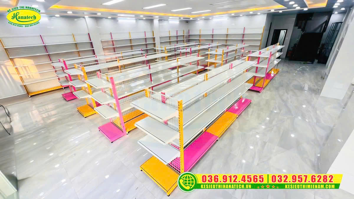 Kệ siêu thị Quảng Ninh