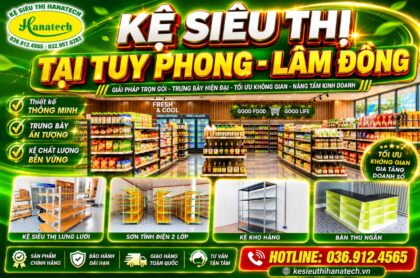 Giá kệ siêu thị tại Tuy Phong Lâm Đồng
