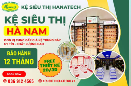 Kệ siêu thị tại Hà Nam Hanatech