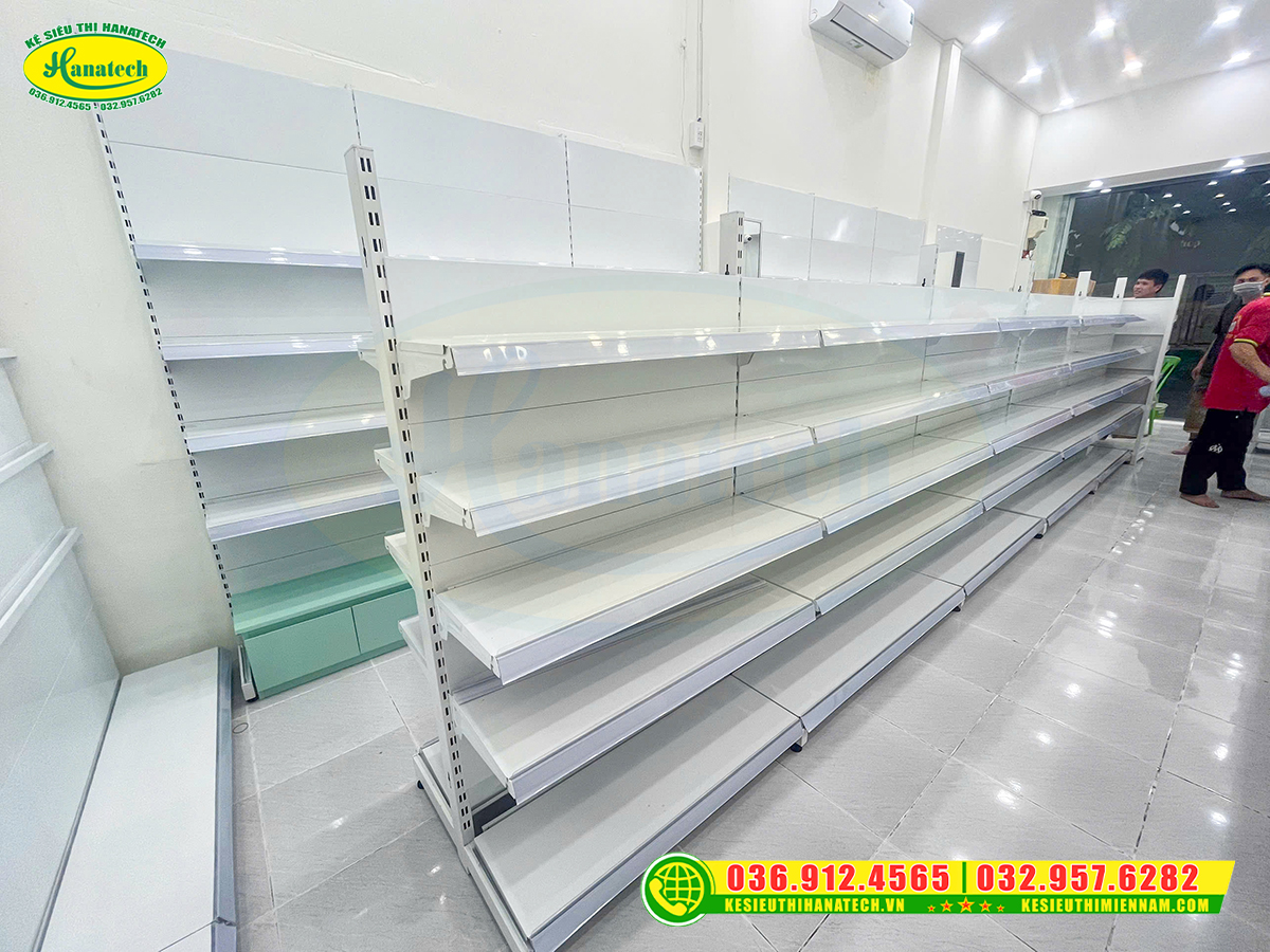 Kệ siêu thị tại Thái Nguyên Hanatech