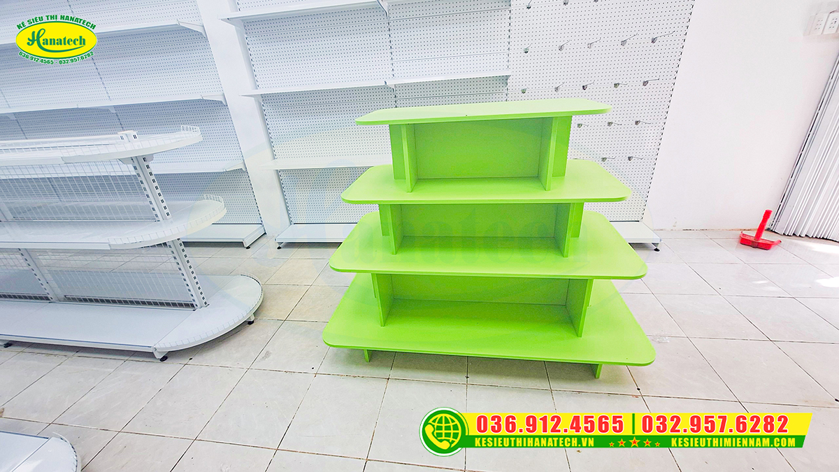 Kệ siêu thị tại Thái Nguyên Hanatech