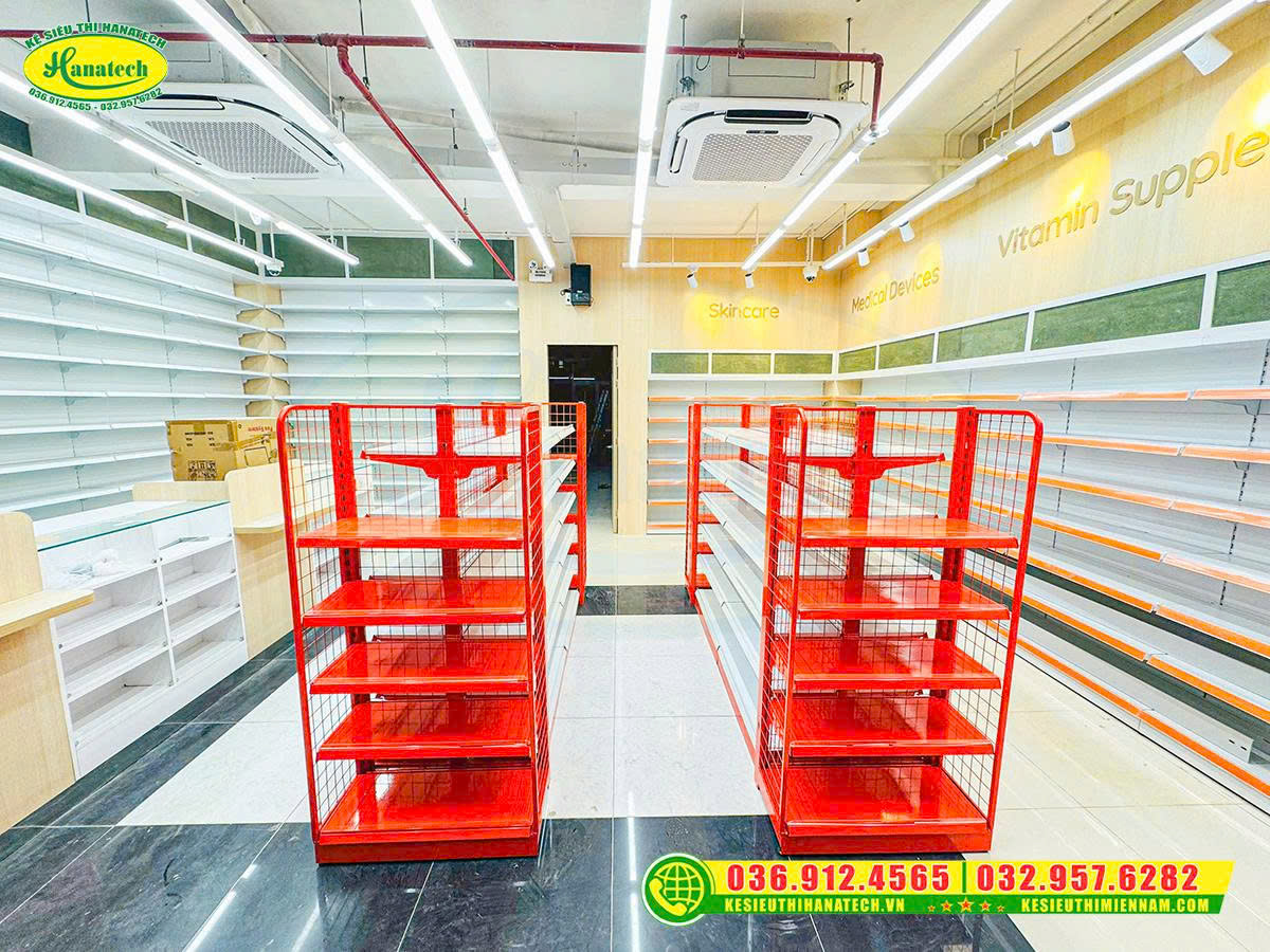 Kệ siêu thị tại Hưng Yên