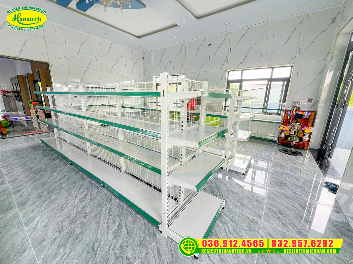 Kệ siêu thị tại Sơn La Hanatech