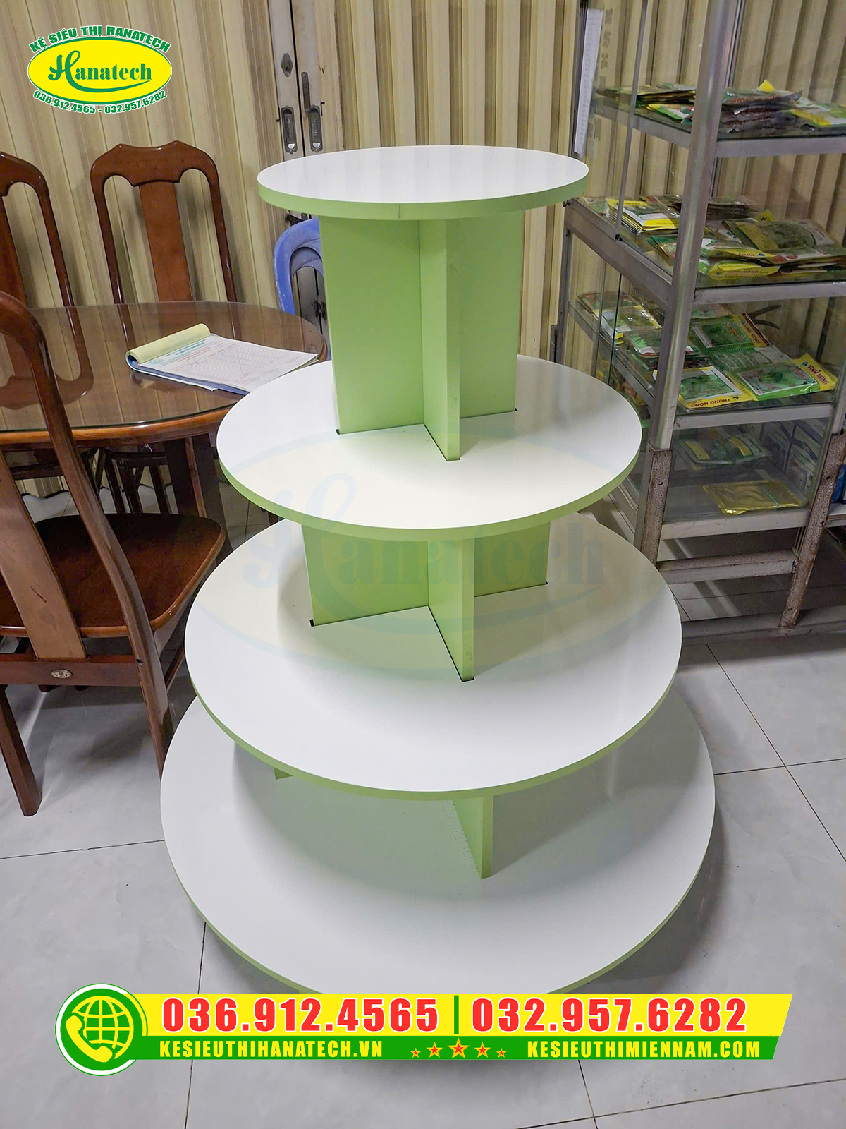 Kệ siêu thị tại Lạng Sơn Hanatech