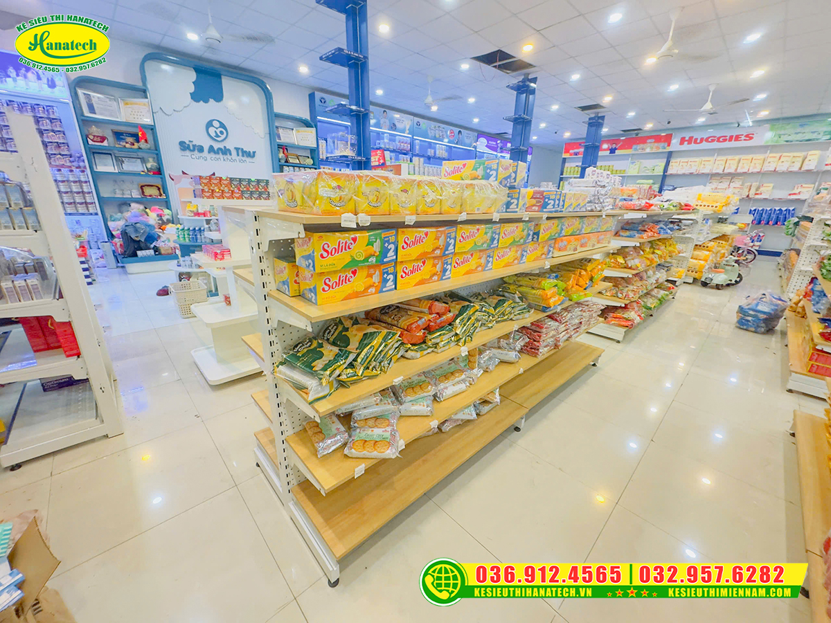 Kệ siêu thị tại Tuyên Quang Hanatech
