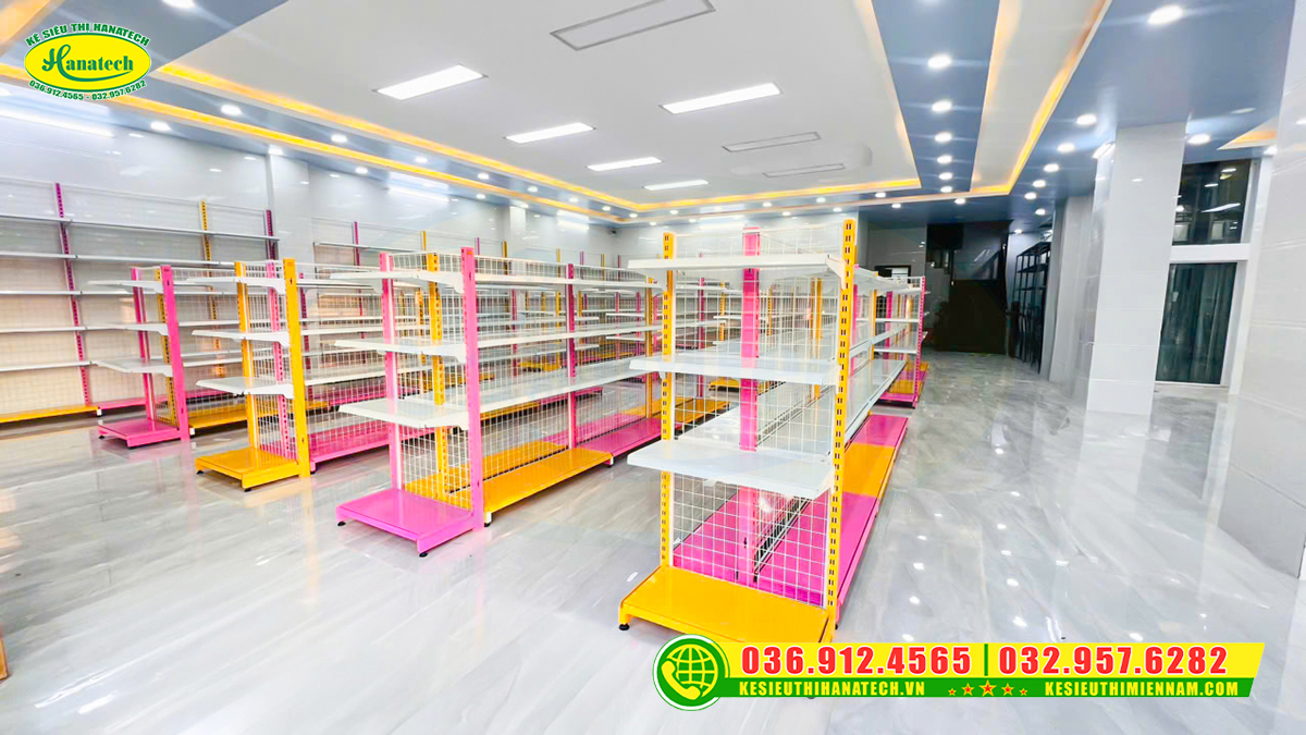 Kệ siêu thị đôi tại Quận 1