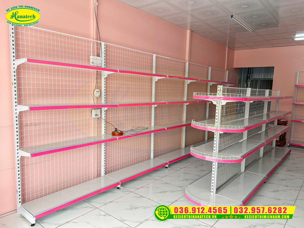 Kệ siêu thị lưng lưới quận 1