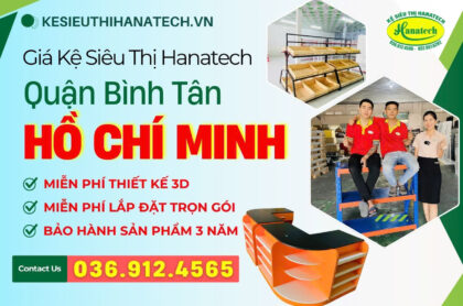 Kệ siêu thị tại Bình Tân TPHCM