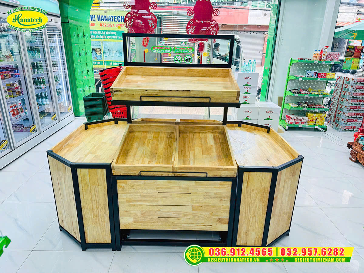 Kệ siêu thị tại Kon Tum Hanatech