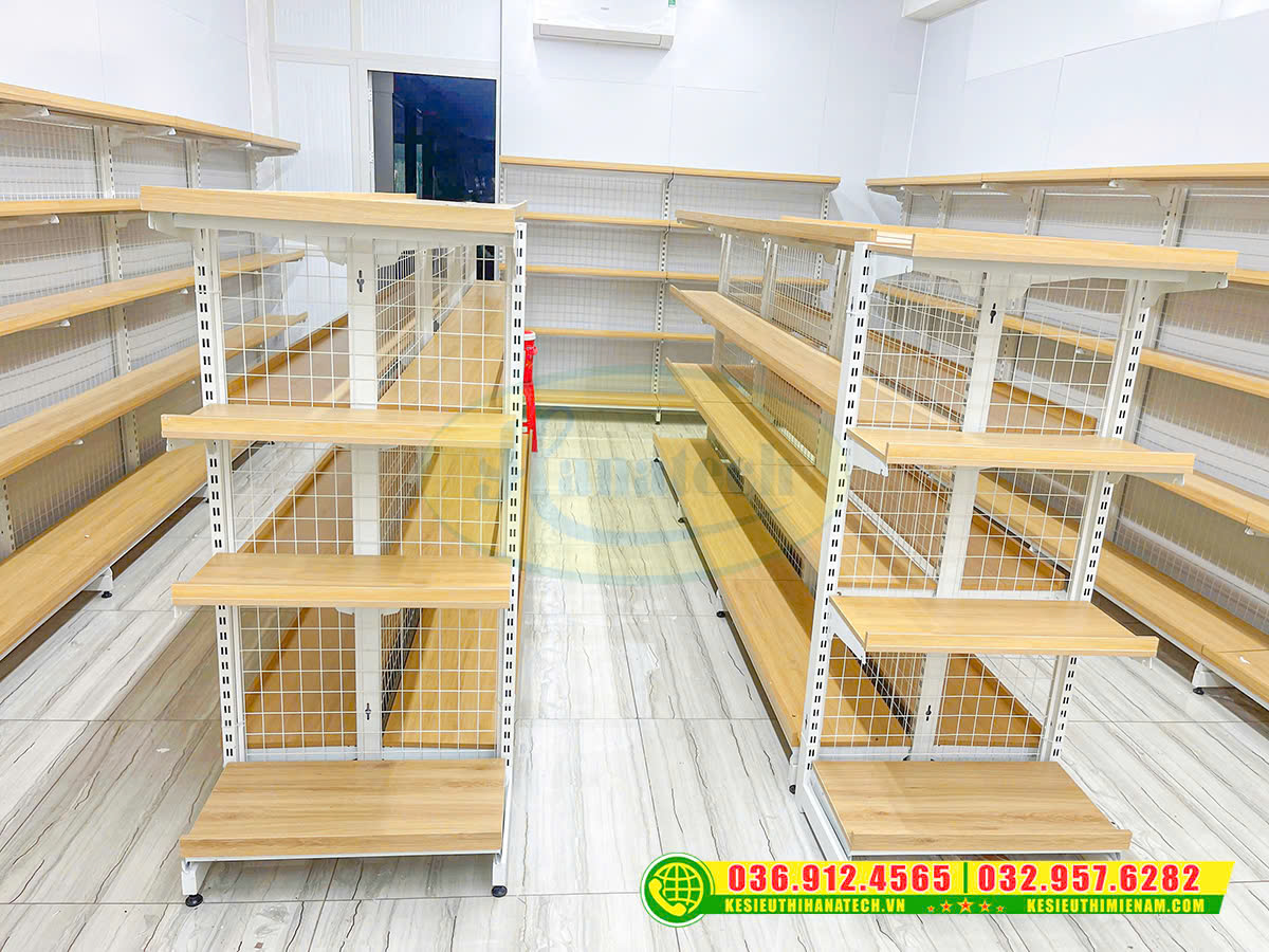 Kệ siêu thị tại Kon Tum Hanatech