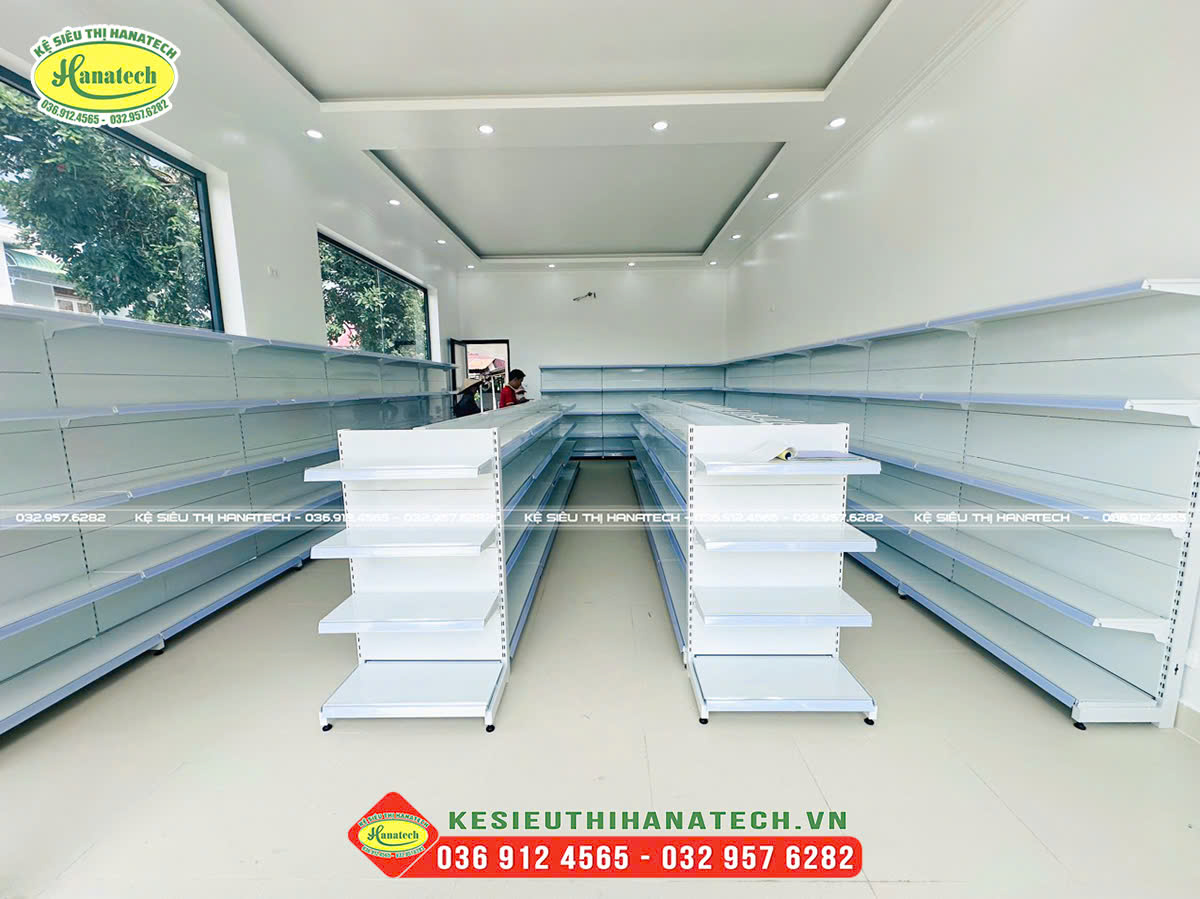 Kệ siêu thị tại Kon Tum Hanatech