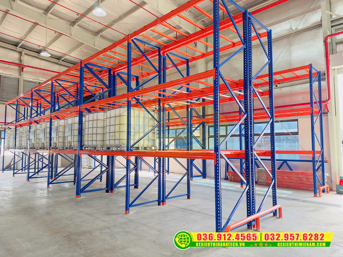 Kệ siêu thị tại Kon Tum Hanatech