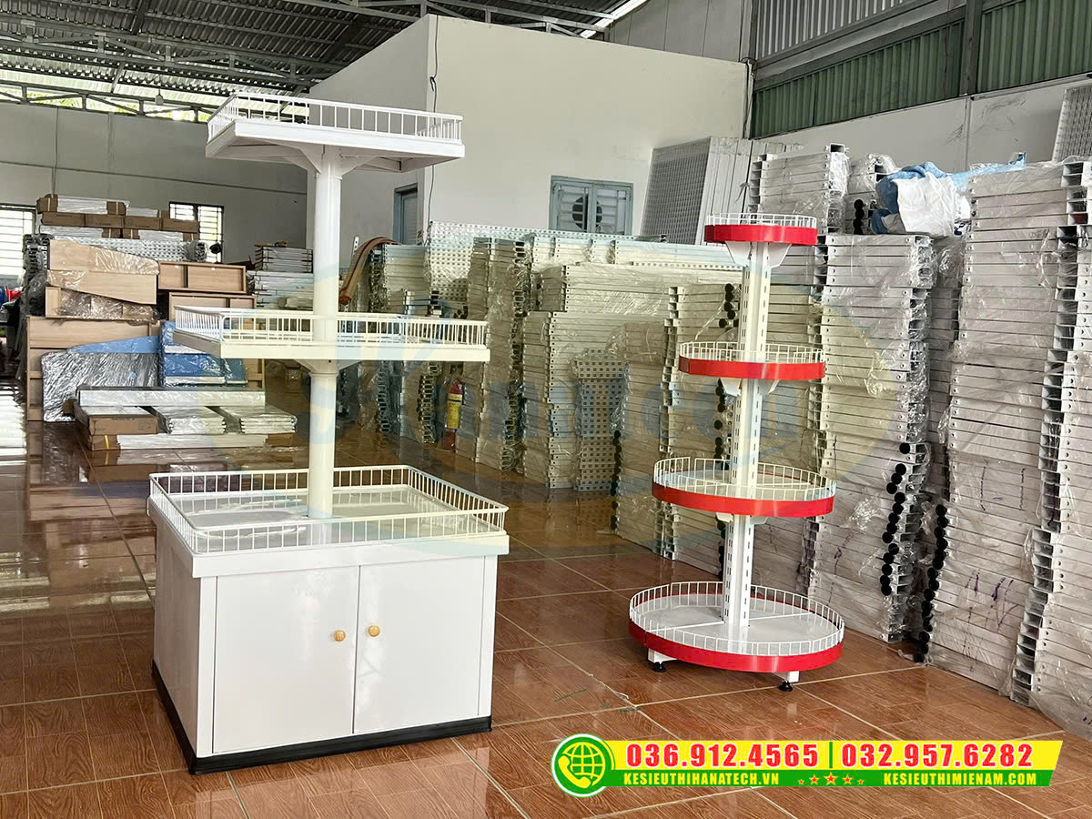 Kệ siêu thị tại Kon Tum Hanatech