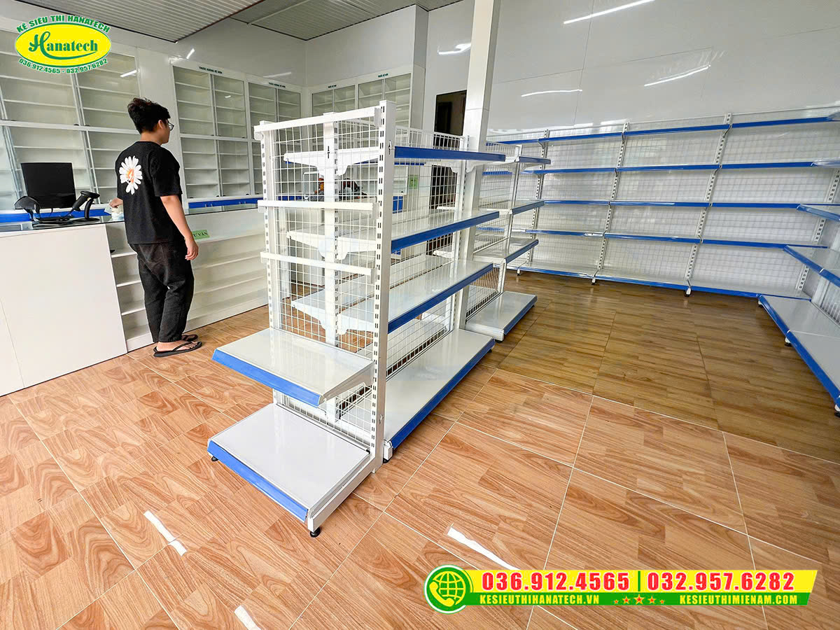 Lắp đặt kệ nhà thuốc đạt chuẩn tại Lâm Đồng