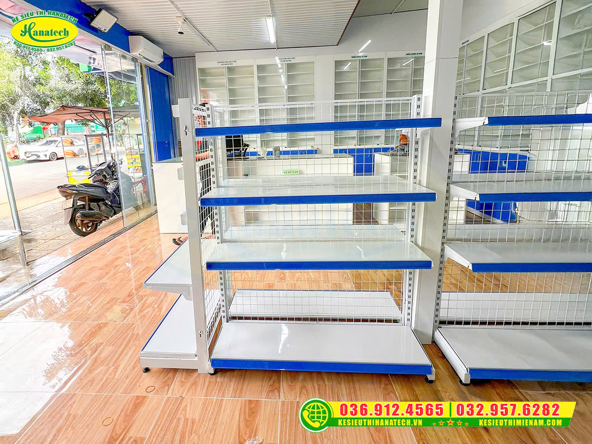 Lắp đặt kệ nhà thuốc đạt chuẩn tại Lâm Đồng