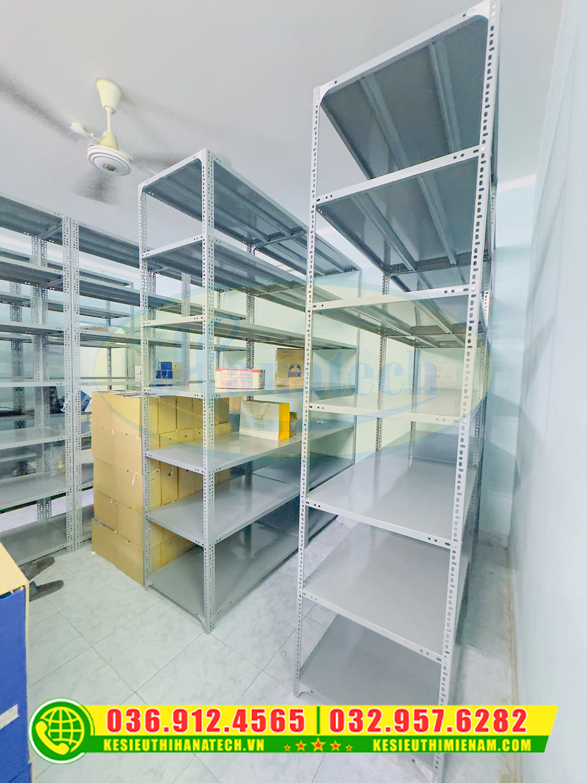 Setup nội thất shop – Kệ siêu thị chuyên nghiệp tại Đơn Dương Lâm Đồng | Hanatech