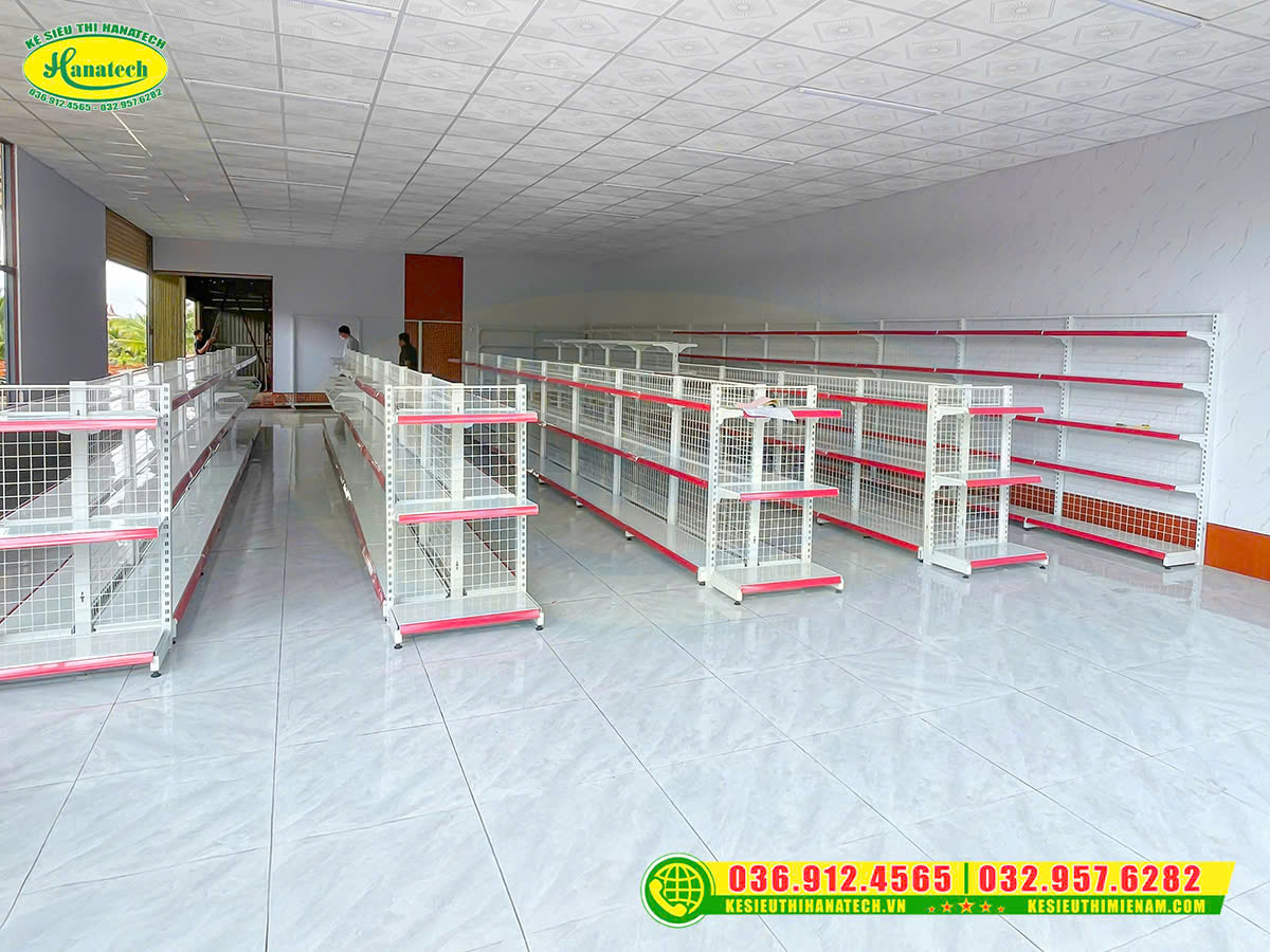 Kệ siêu thị tại Ba Tri Bến Tre