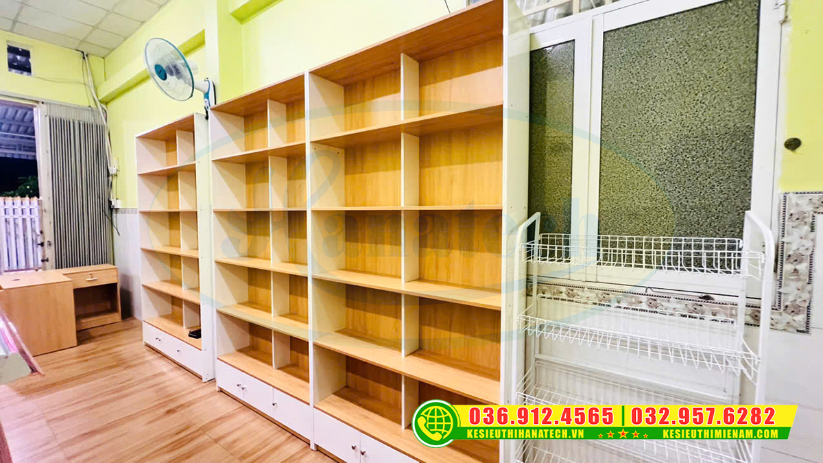 Cung cấp nội thất shop – Kệ siêu thị chất lượng tại Đạ Huoai Lâm Đồng