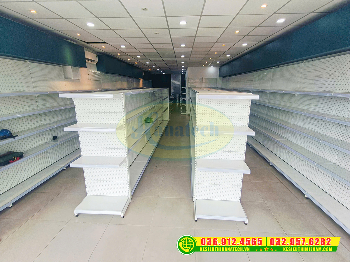 Setup nội thất shop – Kệ siêu thị chuyên nghiệp tại Đơn Dương Lâm Đồng | Hanatech