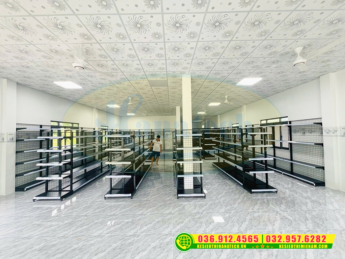 Setup nội thất shop – Kệ siêu thị chuyên nghiệp tại Đơn Dương Lâm Đồng | Hanatech