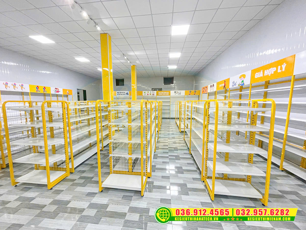 Kệ siêu thị tại Giồng Trôm Bến Tre