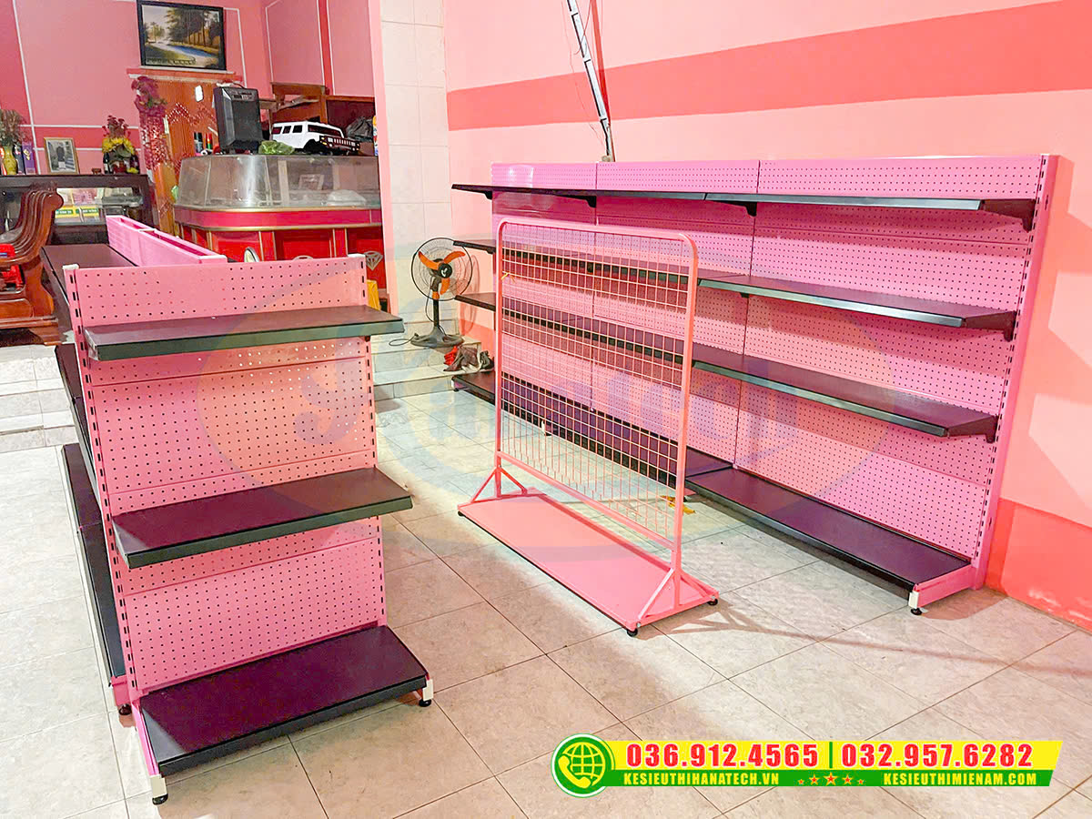 Kệ siêu thị tại Lạc Dương Lâm Đồng