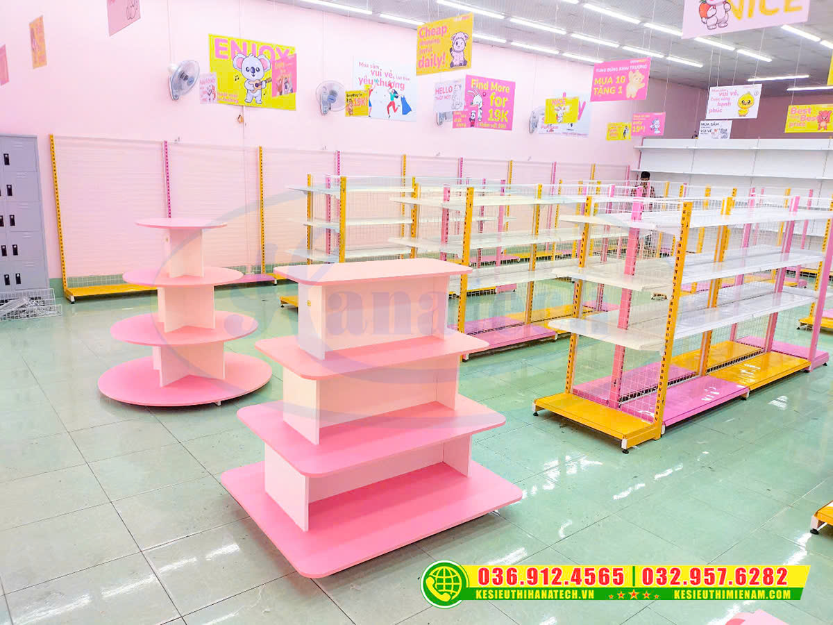 Kệ siêu thị tại Lạc Dương Lâm Đồng