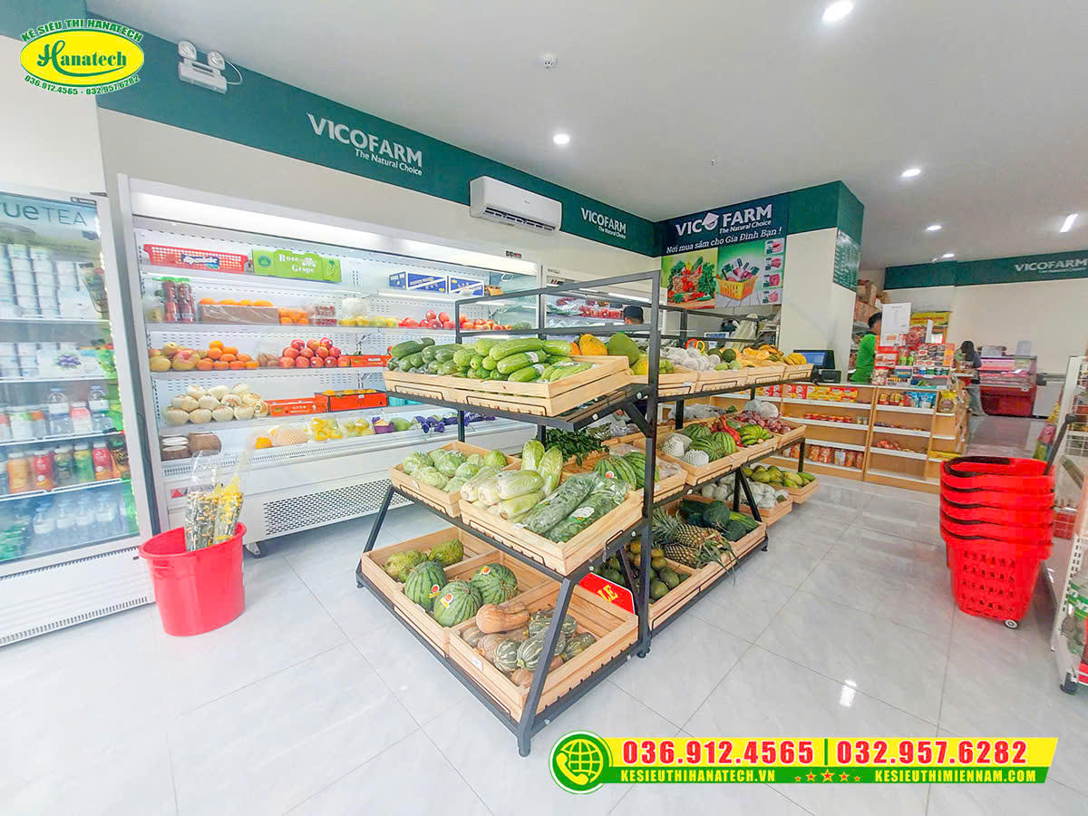 Kệ siêu thị tại Đơn Dương